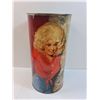 Image 2 : Dolly Parton Metal Garbage Can - 19" x 10"