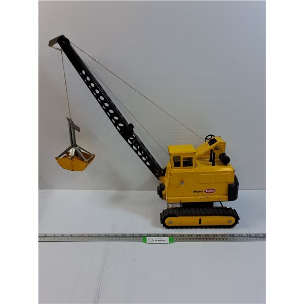 Mighty Tonka Dragline Excavator Metal Toy - 21" x 24" x 10"
