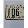 Image 2 : Saskatchewan License Plate - 1955