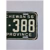 Image 3 : Saskatchewan License Plate - 1956