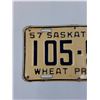 Image 2 : Saskatchewan License Plate - 1957