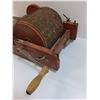 Image 2 : Wood Hand Crank Wool Carding Machine - 22" x 17" x 9"