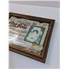 Image 2 : Cocal Cola Mirror Advertisement Picture in Wood Frame - 9" x 12"