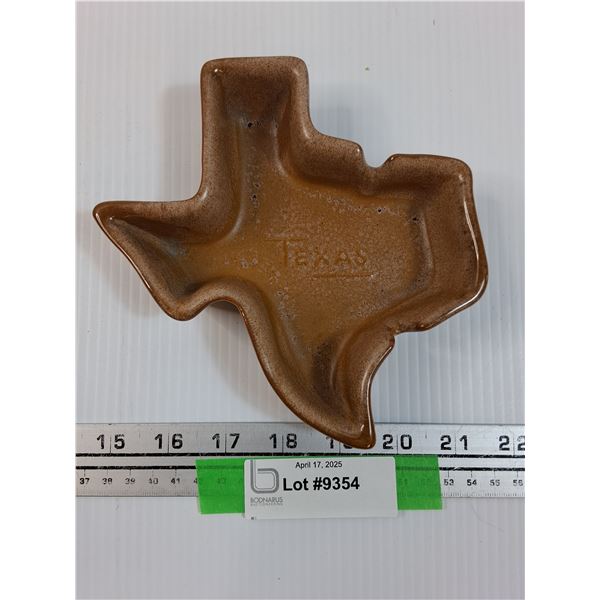 Frankoma Texas Ashtray