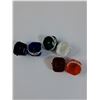 Image 4 : (6) Mini NFL Football Helmets - Assorted - 1.5" x 1.5"