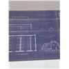 Image 3 : (6) Vintage Barn Building Blueprints - 20" x 10"