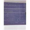 Image 2 : (8) Vintage Barn Building Blueprints - 20" x 10"