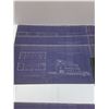 Image 3 : (8) Vintage Barn Building Blueprints - 20" x 10"