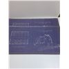 Image 8 : (8) Vintage Barn Building Blueprints - 20" x 10"