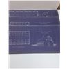 Image 5 : (6) Vintage Barn Building Blueprints - 20" x 10"