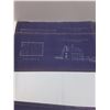 Image 4 : (8) Vintage Barn Building Blueprints - 20" x 10"