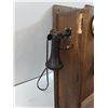 Image 2 : Antique Northern Electric Co. Crank Telephone - 20" x 9" x 15" - As Is