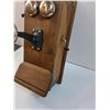 Image 3 : Antique Northern Electric Co. Crank Telephone - 20" x 9" x 15" - As Is