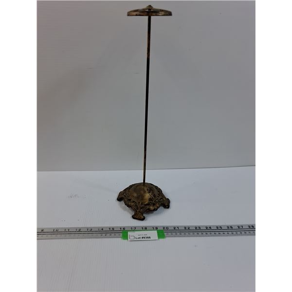 Antique Cast Iron Hat Stand - 18" x 5"