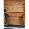 Image 6 : * Antique Steamer Trunk - 28" x 16" x 18" - Some Wear - CANNOT SHIP