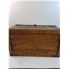 Image 7 : * Antique Steamer Trunk - 28" x 16" x 18" - Some Wear - CANNOT SHIP