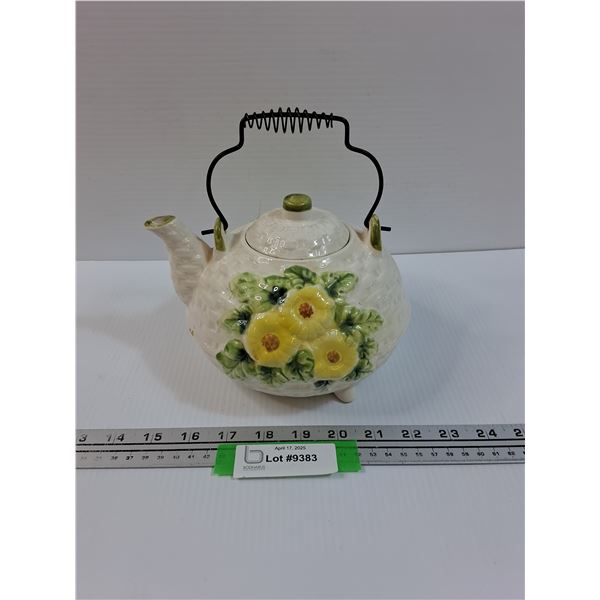 Sunflower Ceramic Teapot - Made in Japan