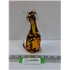 Image 1 : Fifth Avenue Crystal Art Glass Kitten - 6.5" x 4" x 2.5"