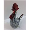 Image 2 : Rooster Art Glass Figurine - 8.5" x 8" x 5"