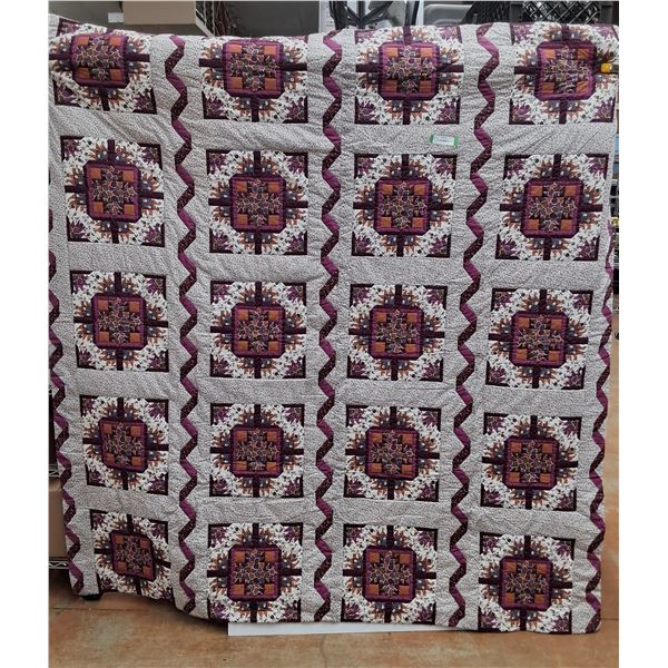 Handmade Quilt - 79" x 72"