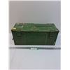 Image 1 : Military Metal Storage Box - 19" x 8" x 8"