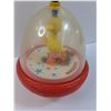 Image 2 : Retro Sesame Street Big Bird Spinning Top Toy