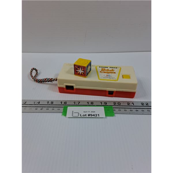 Retro Fisher Price Pocket Camera Toy