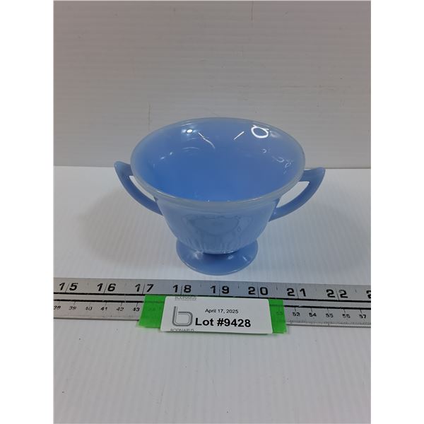 PYREX Blue Delphite Sugar Bowl