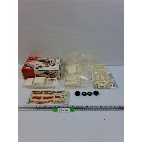 Dodge 1964 330 SS Model Car Kit w/Box, As Is