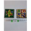 Image 1 : (2) Magnetic Travel Games: Chinese Checkers & Trouble - As Is
