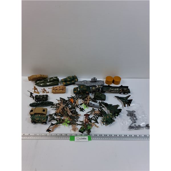 Army Figurines Sets - Tanks, Airplanes, Hummer, Misc