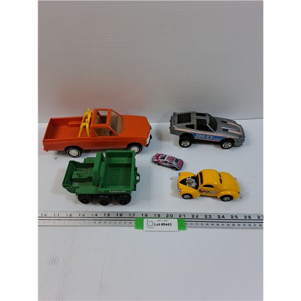 (5) Various Model Toy Vehicles
