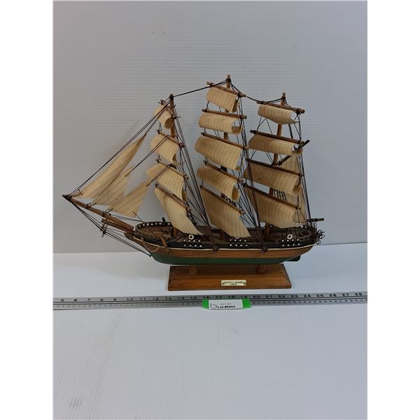 "Cutty Shark" British Clipper Ship Model - 16" x 20"