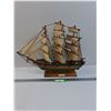 Image 1 : "Cutty Shark" British Clipper Ship Model - 16" x 20"
