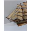 Image 2 : "Cutty Shark" British Clipper Ship Model - 16" x 20"