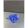 Image 4 : Vintage Avon Cobalt Blue Glass Pitcher M. Vernon Fostoria - Has Chip, as Pictured