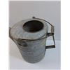 Image 3 : Vintage Large Galvanized Steel Watering Can - 15" x 20" x 11" - PICK UP PREFERED