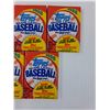 Image 3 : (7) Topps MLB Baseball Trading Cards - 1988 - Bubble Gum Cards (Sealed)