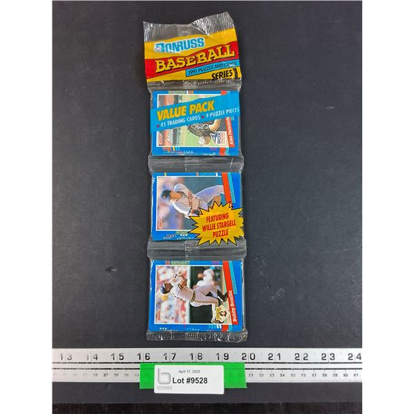 Donruss Baseball 1991 Puzzle & Cards Series 1 - Sealed