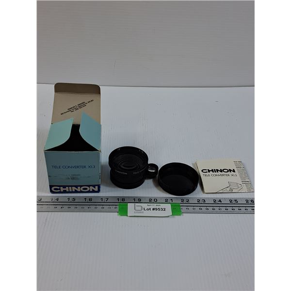 Chinon Tele Converter XI.3 Lens w/Original Box