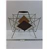 Image 1 : MCM Metal  Magazine Rack - 16" x 9"x 16"