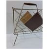 Image 2 : MCM Metal  Magazine Rack - 16" x 9"x 16"