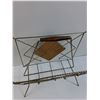 Image 4 : MCM Metal  Magazine Rack - 16" x 9"x 16"