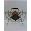 Image 5 : MCM Metal  Magazine Rack - 16" x 9"x 16"