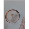 Image 4 : Pink Depression Glass Adam Butter Dish - 6" x 4"