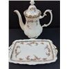 Image 6 : Royal Albert Dimity Rose Pattern China: Coffee Pot, Sugar 