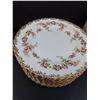 Image 2 : Royal Albert Dimity Rose Pattern China Set: (12) Dinner Plates 