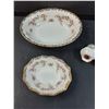 Image 2 : Royal Albert Dimity Rose Pattern China Set: (3) Serving Bowls 