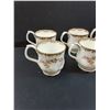 Image 2 : Royal Albert Dimity Rose Pattern China Set: (7) Coffe Cups