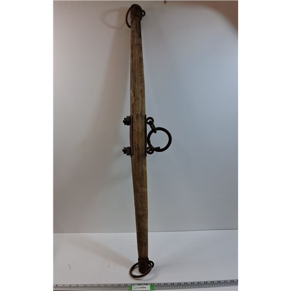 # Wood & Metal Yoke - 44" Long - Pick-up